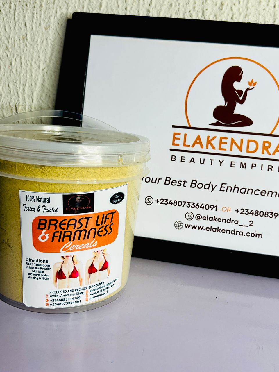 5kg Breast Lift & Firmness Powder – Elakendra Body Enhancement